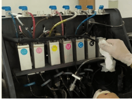 UV打印機的飛墨問題